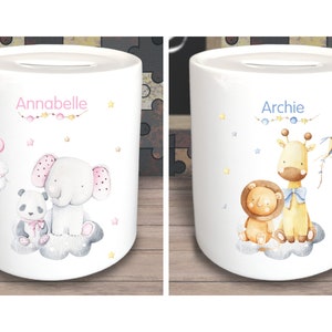Personalised Baby's First Money Box