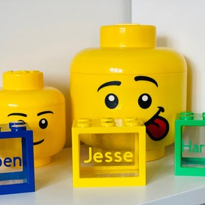 Personalised LEGO-Style Money Box