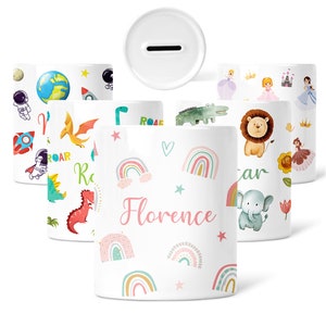 Personalised Ceramic Money Box
