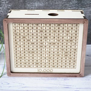 Handcrafted Wooden Money Box