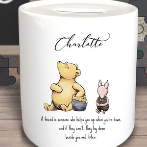 Winnie the Pooh Personalised Money Box