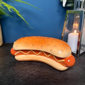 Ceramic Hotdog Moneybox