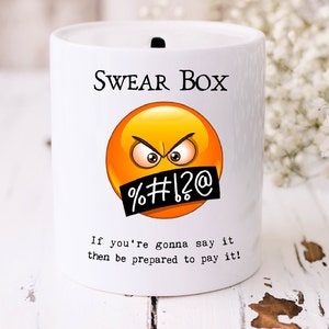 Cycling Swear Box Money Pot