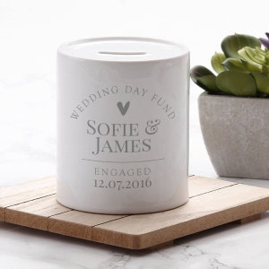 Personalised Ceramic Money Box